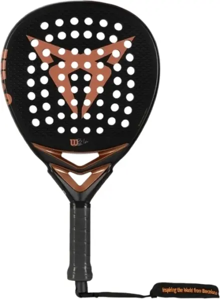 Ракетка для паділ-тенісу Wilson BELA CUPRA V2 2023 чорно-бронзова WR144811
