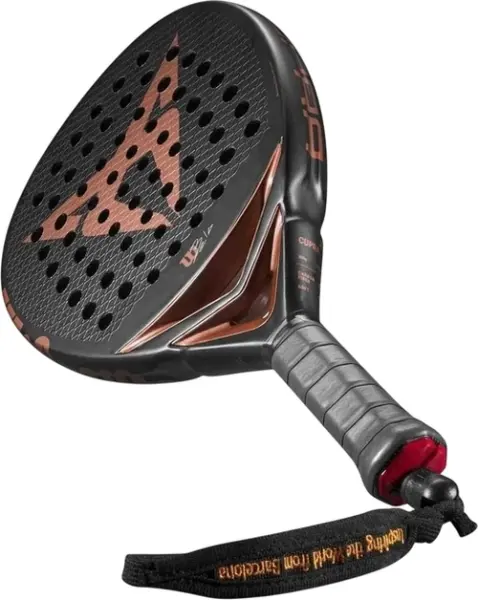 Ракетка для паділ-тенісу Wilson BELA CUPRA V2 2023 чорно-бронзова WR144811