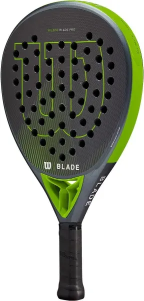 Ракетка для паділ-тенісу Wilson BLADE PRO V2 VERDE темно-сіро-зелена WR067211