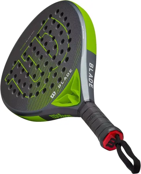 Ракетка для паділ-тенісу Wilson BLADE PRO V2 VERDE темно-сіро-зелена WR067211