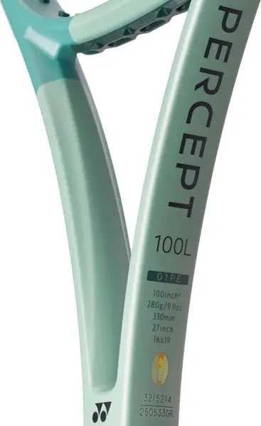 Ракетка для тенісу Yonex PERCEPT 100L зелена 01PE100LOLG