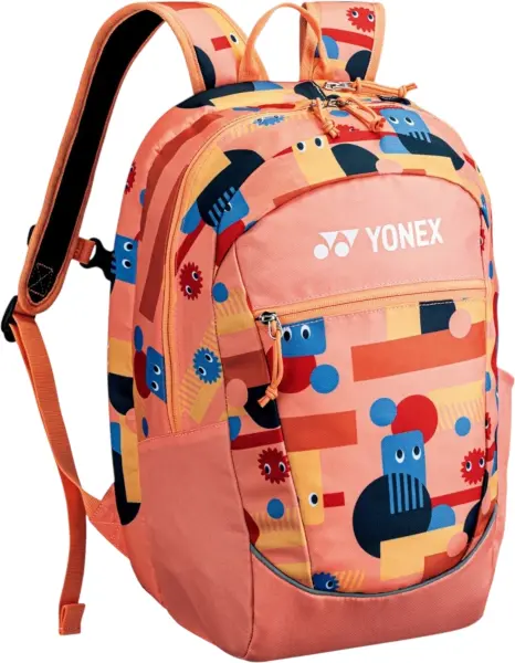 Рюкзак дитячий Yonex JUNIOR BACKPACK персиково-синьо-червоний BA22512 coral orange