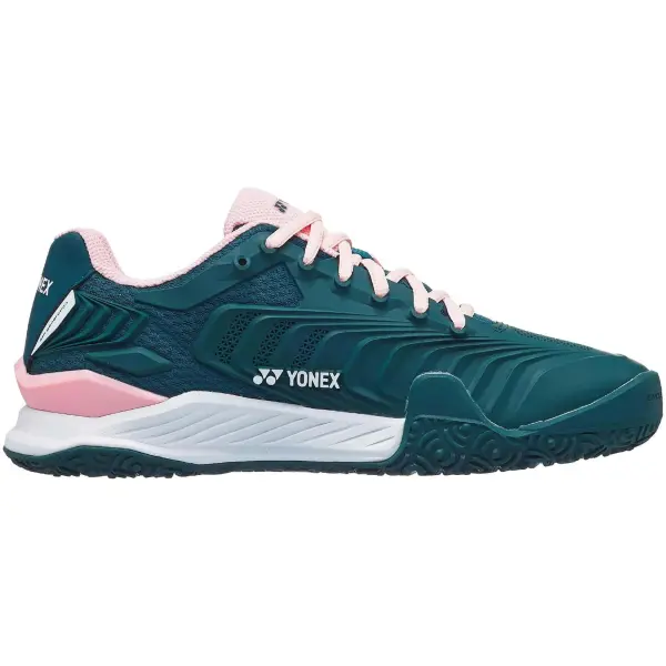 Кросівки тенісні жіночі Yonex ECLIPSION 4 CL темно-зелено-рожеві SHTE4LGCEX