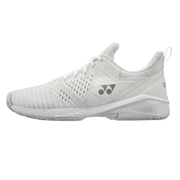 Кроссовки теннисные женские Yonex SONICAGE 3 бело-серебристые SHTS3LACEX white