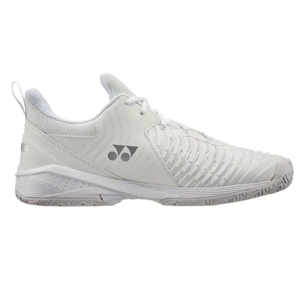 Кроссовки теннисные женские Yonex SONICAGE 3 бело-серебристые SHTS3LACEX white