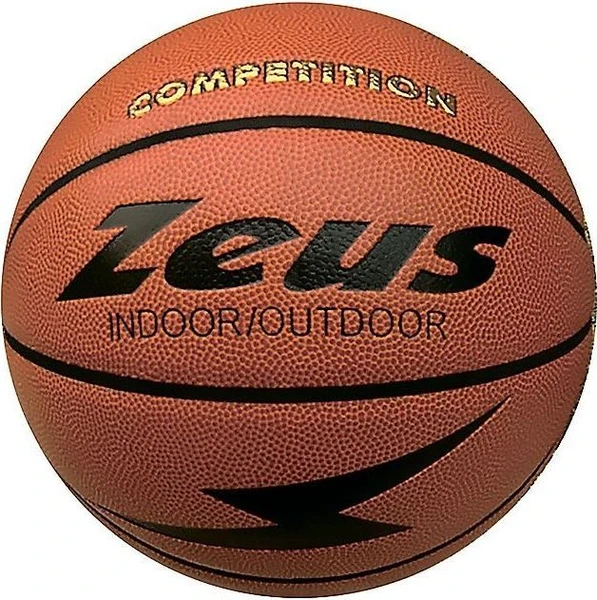 Мяч баскетбольный Zeus PALLONE BASKET COMPETITION PU Z01365 Размер 7