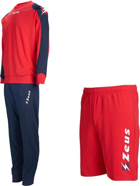 Спортивний костюм Zeus TRIS TKS + BERMUDA NAPOLI RE/BL Z00395