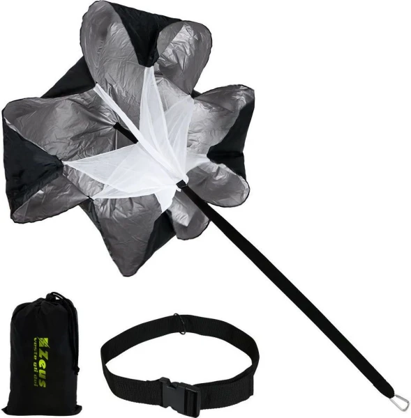 Парашют для бега Zeus SPEED PARACHUTE NERO черный Z01439