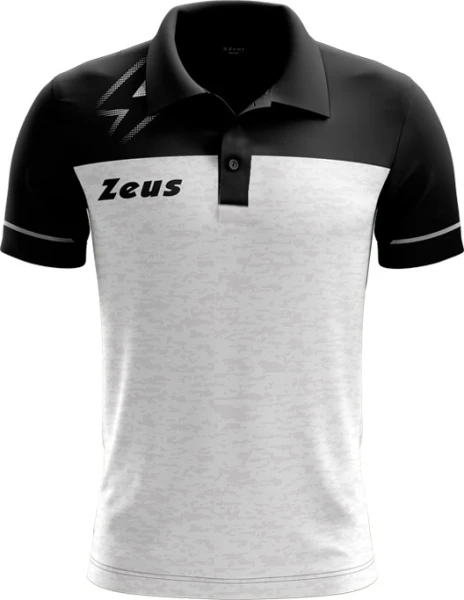 Теніска Zeus POLO BIKOLOR BI/NE біло-чорна Z01716