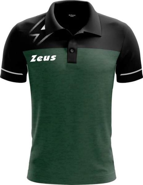 Теніска Zeus POLO BIKOLOR NE/VM темно-зелено-чорна Z01788