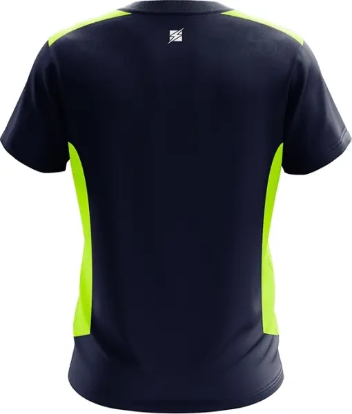 Футболка Zeus SHIRT START BL/GF темно-сине-лимонная Z01924