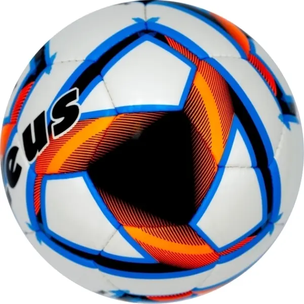 Футбольный мяч Zeus PALLONE SK/AR бело-сине-оранжевый Размер 4 Z01969