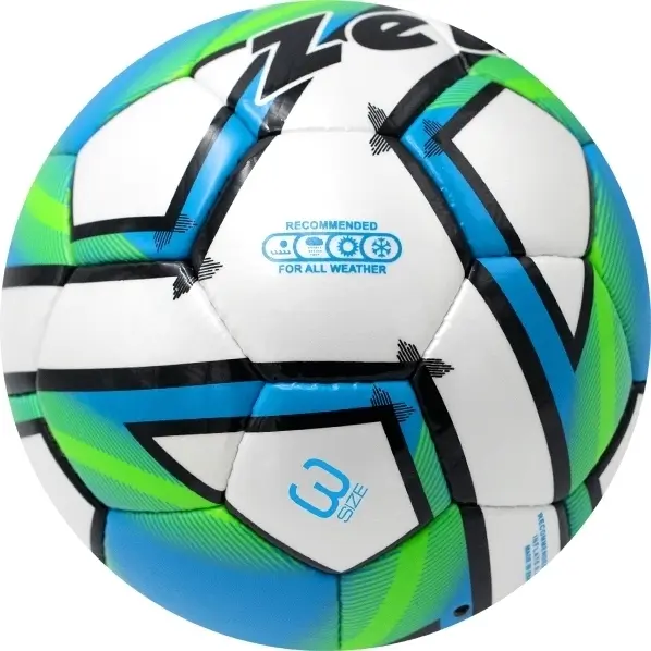 Футбольный мяч Zeus PALLONE VF/EL бело-зелено-синий Размер 3 Z02025