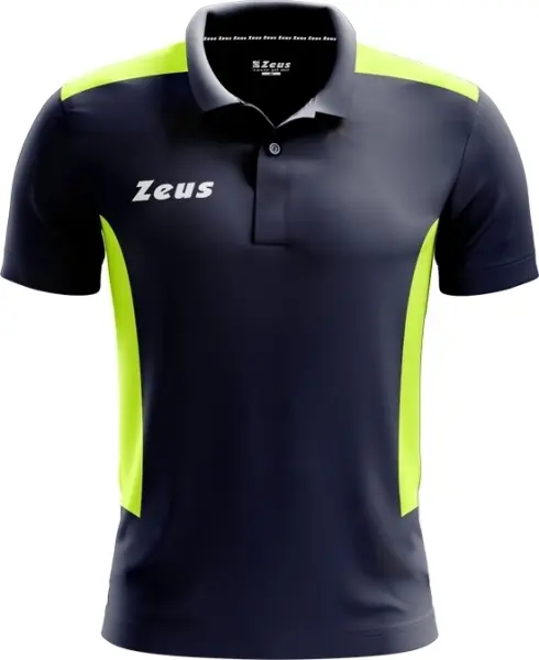 Поло Zeus POLO START BL/GF темно-сине-лимонное Z01992