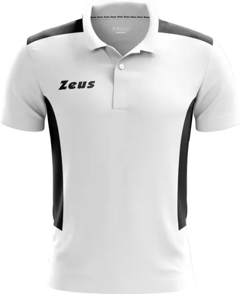 Поло Zeus POLO START BIANC бело-черное Z02010
