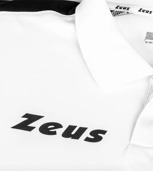 Поло Zeus POLO START BIANC бело-черное Z02010