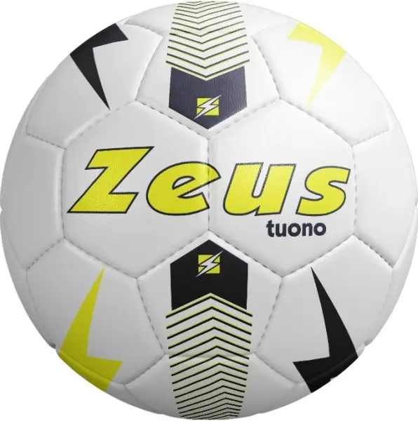 Футбольний м'яч Zeus PALLONE TUONO BI/GF біло-жовтий Розмір 3 Z00336