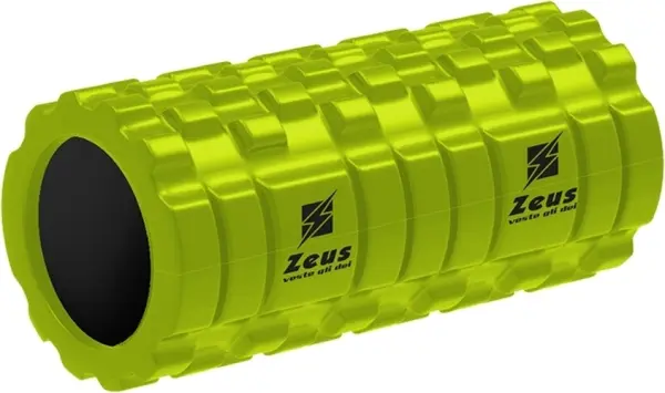 Массажный ролик Zeus RULLO MUSCOLARE лаймовый Z01161