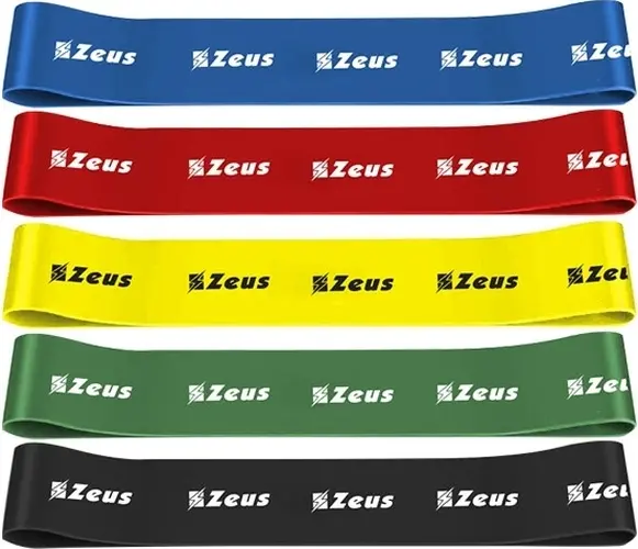 Набір еспандерів-петлі Zeus SET RESISTANCE LOOP 5 PZ різнокольоровий (5 штук) Z01583