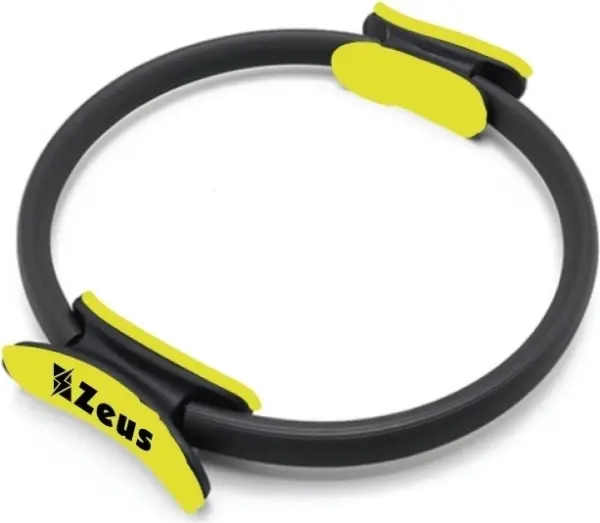 Кільце для пілатесу Zeus ANELLO PILATES чорно-жовте Z02029