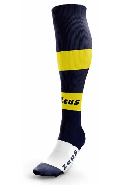 Гетры футбольные Zeus CALZA PARMA темно-сине-желтые Z01224